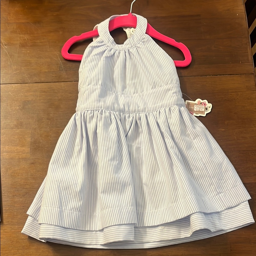 Seersucker 2T sundress